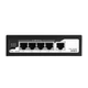 Комутатор 2E PowerLink SP401F 5xFE (4x FE PoE, 1xFE Uplink, 55W), некерований (2E-SP401F-2) - изображение 6