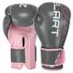 Боксерские перчатки Zelart Fight Gear 9056 12 унций Grey-Pink - изображение 1