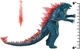 Фигурка Годзила-Конг Godzilla x Kong 6" Godzilla Evolved 35202 - изображение 2