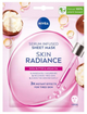 Тканинна маска для обличчя Nivea Skin Radiance Поживна 1 шт (9005800374154) - зображення 1