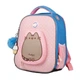 Рюкзак шкільний каркасний ортопедичний для першокласника Yes Pusheen H-100, для дівчаток, рожевий (559548) - зображення 2