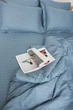 Комплект постельного белья Moon&Star Детский 110х140 наволочки 2х50х70 Ultramarine Satin Stripe (MS-830000195) - изображение 4