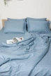 Комплект постельного белья Moon&Star Детский 110х140 наволочки 2х50х70 Ultramarine Satin Stripe (MS-830000195) - изображение 5