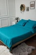 Комплект постельного белья Moon&Star Детский 110х140 наволочки 2х50х50 Turkish Blue Satin Stripe (MS-830000190) - изображение 2