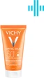 Солнцезащитный крем Vichy Capital Idéal Soleil Velvety Cream Complexion SPF 50+ для лица 50 мл (3337871324445) - изображение 1