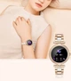 Смарт часы Smart Attractive King Mini Женские Прием звонков Gold - изображение 8