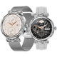 Смарт часы Smart Caring Fashion Vip Женские 2 ремешка Silver - изображение 1