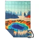 Одеяло туристическое PRINTING DOWN BLANKET 4Monster C-BKH синий - изображение 3