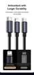 Кабель швидка зарядка 3в1 MicroUSB+Type-C+Lightning 3-in-1 Fast Charging BASEUS 1.2м - зображення 6