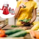 Овощерезка мультислайсер Kitchen Master BIG для овощей и фруктов RED - изображение 7