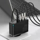 Мережевий зарядний пристрій BASEUS GaN2 Pro Fast Charger 100W 2USB+2Type-C 5A Black - зображення 7