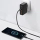 Мережевий зарядний пристрій BASEUS GaN2 Pro Fast Charger 100W 2USB+2Type-C 5A Black - зображення 8