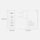 Мережевий зарядний пристрій BASEUS GaN2 Pro Fast Charger 100W 2USB+2Type-C 5A Black - зображення 11