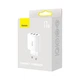 Сетевое зарядное устройство Baseus Compact Charger 3USB 17W EU White (CCXJ020102) - изображение 10