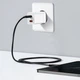 Мережевий зарядний пристрій BASEUS Super Si Pro Quick Charger 30W 1USB+1Type-C 3A White - зображення 7