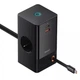 Мережевий зарядний пристрій BASEUS PowerCombo Digital PowerStrip 65W 1,5 м - зображення 4