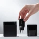 Мережевий зарядний пристрій BASEUS Super Si Pro Quick Charger 30W 1USB+1Type-C 3A Black - зображення 8
