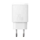 Сетевое зарядное устройство Baseus 20W Compact Quick Charger USB+Type-C QC3.0+PD3.0 3A White (CCXJ-B02) - изображение 3