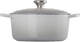 Чавунна жаровня з кришкою Le Creuset Signature Roaster Round Pearl Grey 4.2 л (21177245412430) - зображення 3