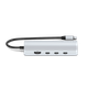 Адаптер Satechi USB-C Multiport Adapter 8K with Ethernet V3 Silver (ST-P8KES) - изображение 3