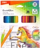 Карандаши цветные Deli Enovation треугольный пластиковый корпус EC113-24 24 цвета Картонная упаковка (6921734936684) - изображение 1