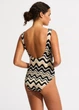 Купальник жіночий суцільний Seafolly XL Бежевий/Чорний (11098DD099black) - изображение 2