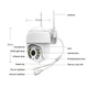 Уличная камера Wi-Fi поворотная 355° IP-камера 1080p AI-Smaint GF-15 белый - изображение 9