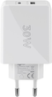 Зарядний пристрій Goobay USB-C PD Dual Fast Charger 30W White - зображення 3