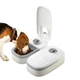 Автоматическая кормушка для животных Pets Joy комплект 2 шт по 600 мл с таймером и нескользящими ножками - изображение 4