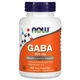 GABA, NOW Foods, 500 мг, 100 вегетаріанських капсул - зображення 1
