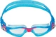 Очки для плавания детские Aqua Sphere Kayenne Jr 6+ лет (голубой-розовый, линзы прозрачные) (197200) - изображение 2