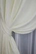 Комплект штор на люверсах VR-Textil Лен мрамор Pavliani № 1172ш 150х250 см 2 шт Кремовый (37-0043) - изображение 5