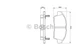 Тормозные колодки дисковые Bosch (0986424535) - изображение 8