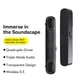 Бездротова Портативна Bluetooth Колонка Саундбар Монобар Baseus AeQur DS10 |5 Ват Black - зображення 8