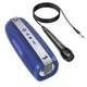 Портативная беспроводная Bluetooth колонка с микрофоном Hoco BS55 |BT5.3, AUX/FM/USB/TF/TWS, 10W, 3h | Blue - изображение 2