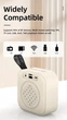 Портативная Беспроводная Bluetooth Колонка Акустика HOCO HC22 Auspicious Sports Speaker | BT5.2, AUX/FM/USB/TF/TWS | Белый - изображение 5