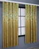 Комплект коротких штор VR-Textil жакард Вензель № 091ш 130х170 см 2 шт Золотистий (35-0050) - зображення 3