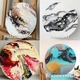 Подарунковий набір для створення 2-х картин у техніці "Рідкий акрил/Fluid art" - изображение 3