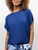 Футболка жіноча Cyberjammies Madeline 0137 12/M Синій (5051877492356) - зображення 1