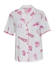 Піжама жіноча Cyberjammies Shelly 0240-0241 20/3XL Молочний з принтом мушлі (5051877497382) - зображення 3