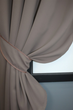 Комплект штор коротких VR-Textil Блекаут Bagema Rvs № 1242ш 130х170 см 2 шт Какао (35-0043) - зображення 3