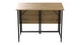 Стол-книжка трансформер Морис 2 Ferrum-decor 750x1000x1100 Черный металл ДСП Дуб Артизан 16 мм (MORI206) - изображение 7
