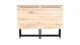 Стол-книжка трансформер Морис 2 Ferrum-decor 750x1000x1100 Черный металл ДСП Дуб Сан-Марино 16 мм (MORI202) - изображение 4