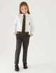 Брюки Regular Fit классические школьные для девочки Smart Start LIDL 357974 116 см (5-6 years) графитовый - изображение 2