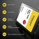 Внутренний SSD Intenso 2.5 дюйма SATA III Top, 512 ГБ, 520 МБ/с Черный - изображение 5
