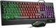 Набір геймерської клавіатури та миші Rii RK400 з RGB-підсвічуванням QWERTZ (німецька розкладка) - зображення 1