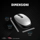 Беспроводная мышь HP 240 Mouse Empire Серый - изображение 4