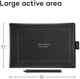 Планшет One від Wacom з чутливим пензлем, сумісний з Windows, Mac та Chromebook - зображення 2