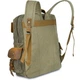 Туристический рюкзак canvas Vintage 20107 болотный - изображение 5