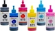 Комплект чернил Galaxy 673 для Epson (B/C/M/Y/LC/LM) 6x200ml (GAL-E673-6x200) - изображение 1